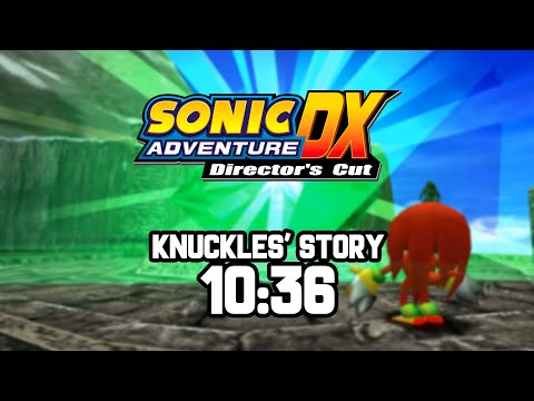 Sonic Adventure DX (PC) - Knuckles' story speedrun in 10:36