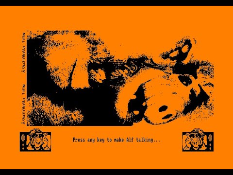 Alftalks "Demo" von 1988 (Amstrad CPC)