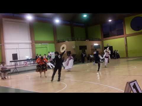 Maricielo Rodriguez y Danghelo Leon,Campeones Junior "C. N.Marinera #CaballitosdeTotoraChiclayo 2018