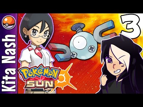 Pokemon Sun & Moon Gameplay PART 3: TRAINERS' SCHOOL |Let's Play Walkthrough [3DS]
