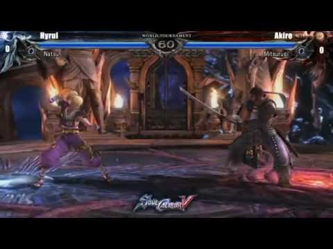SC5 - Soulcalibur Impact World Final - 1/2 B Loser - Hyrul [UK](Natsu, Tira) Vs Akire [FR](Mitsu)