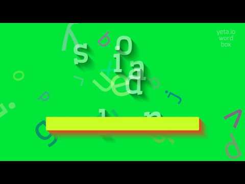 How to say "sadolin"! (High Quality Voices)