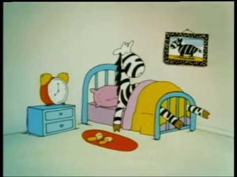 Classic Sesame Street cartoon - Z: The Story of Zazu the Zebra