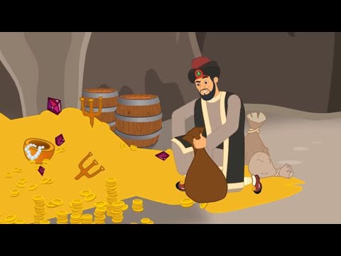 Ali Baba and the 40 Thieves Cartoon | Fairy Tales and Bedtime Stories for Kids | Story time