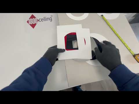 White Custom Round in Square Goof Plates .080 acrylic