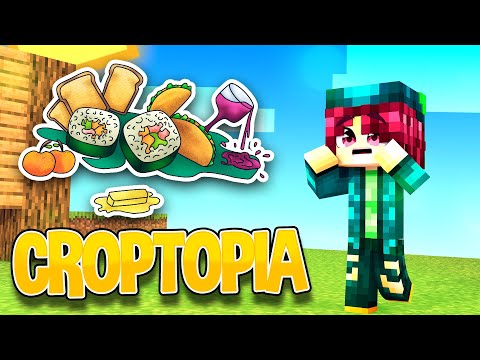 🍔THE BEST FOOD MOD IN ALL MINECRAFT 1.19 |  CROPTOPIA MOD