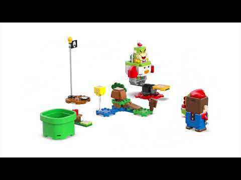 thumbnail video image 2 of Set LEGO Super Mario Aventuras interactivas con LEGO Mario 71439, 2 of 5