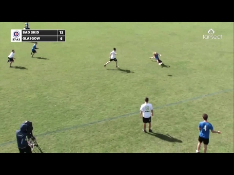 UK Tour 1 2017 - Bad Skid vs Glasgow - Open - Ultimate frisbee