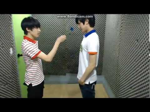 130508 SEVENTEEN TV Cut - Meanie Couple (Wonwoo+Mingyu)