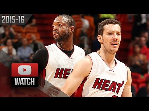 Dwyane Wade & Goran Dragic Full Highlights vs Bulls (2016.03.01) - 35 Pts, 18 Ast