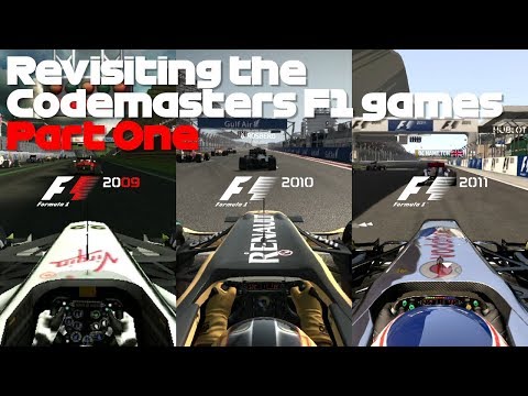 Revisiting the Codemasters F1 games - Part 1: F1 2009, F1 2010 & F1 2011