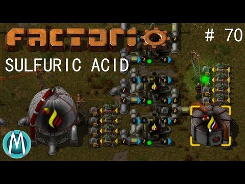 [Factorio] Angels & Bobs Ep 70: Sulfuric Acid (Tutorial/Walkthrough)