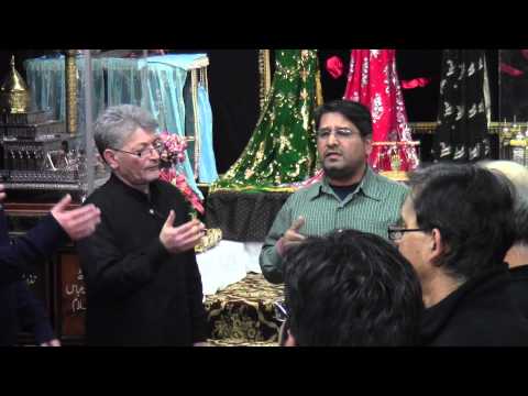 Asif Raza Khan Reciting Noha at Astaana-e-Zehra on 1/1/13