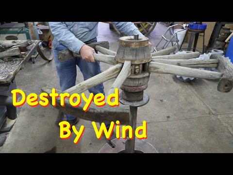 Nature was Hard on This Wheel | Engels Coach Shop