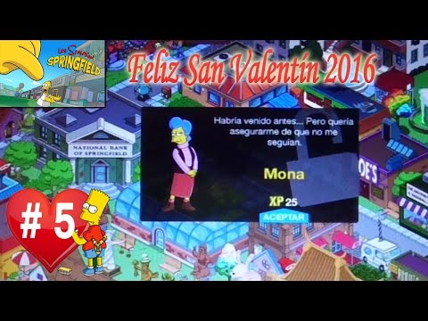 Los Simpson Springfield "San Valentin'16: Cap. 5- Mona (la madre de Homer Simpson)" por Tony