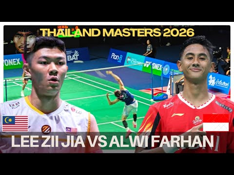 HEARTBREAK FOR LZJ! 💔 Lee Zii Jia vs Alwi Farhan | Thailand Masters 2026 QF Highlights