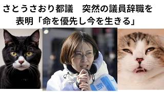 さとうさおり都議　突然の議員辞職を表明「命を優先し今を生きる」