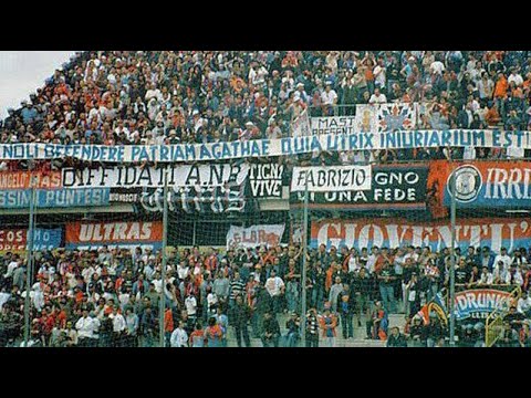 TARANTO-CATANIA 0-0 SINTESI FINALE PLAY OFF SERIE C1 9 GIUGNO 2002 CATANIA PROMOSSO IN SERIE B