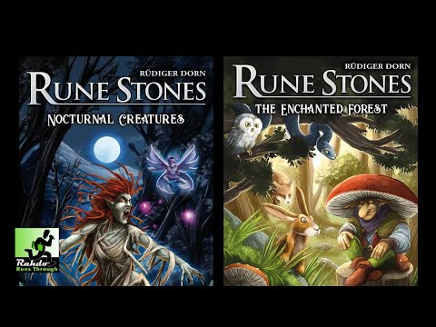 Rahdo Rapid Review►►► Rune Stones: Enchanted Forest & Nocturnal Creatures
