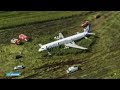 Passagier filmt noodlanding Russisch vliegtuig - RTL NIEUWS