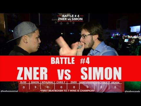 Zner vs Simon - Beatbox MTL - 7 to Smoke - Battle #4