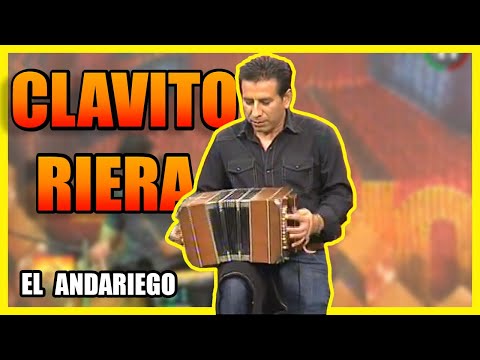 CLAVITO RIERA EL ANDARIEGO (Zamba) ✅ en vivo en Salta es una canción  (fuelle adentro)