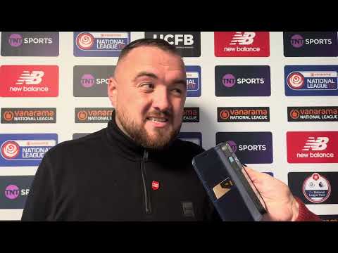 🗣️ Calum post-match Chester 2-1 Nantwich Town