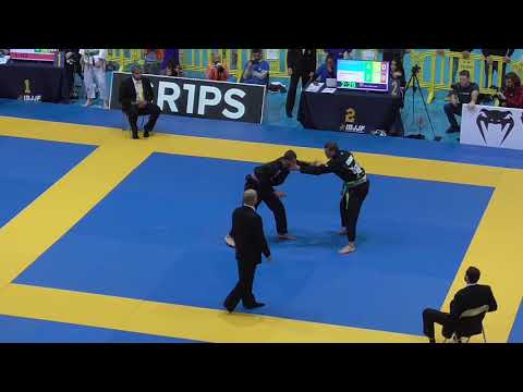 Darin Conner DeAngelis vs Cemil Karahan - FINAL - IBJJF European Open 2018 - Purple Adult - Heavy