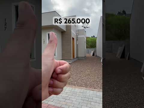 Como são as casas no valor de R$ 265.000 #mercadoimobiliario #indaial #santacatarina #imoveis