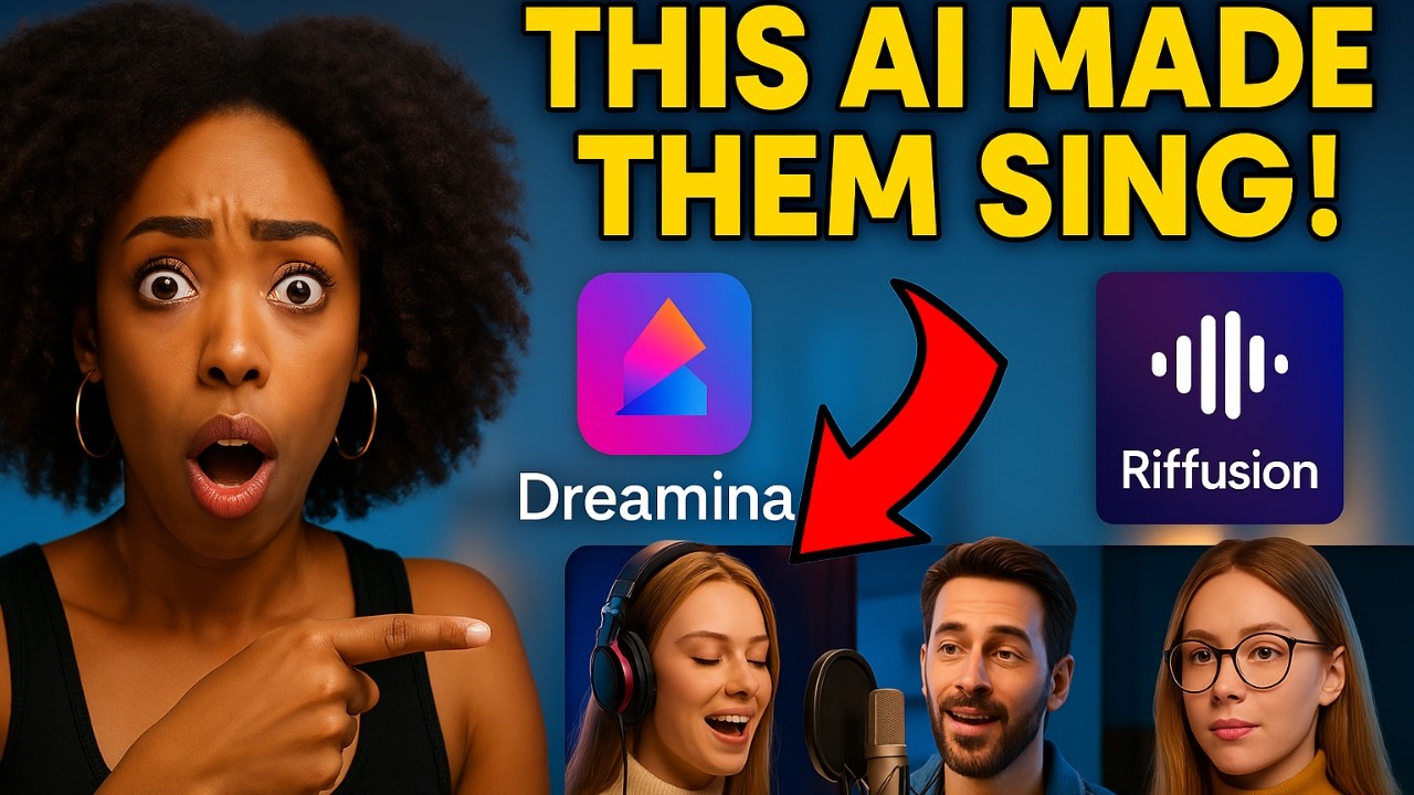 AI Avatars That Sing?! | Dreamina Lip Sync + Riffusion Demo