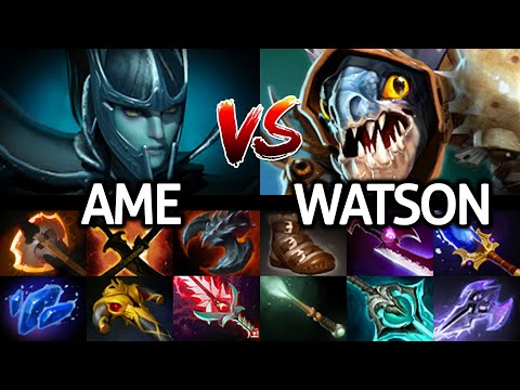 WATSON [Slark] Who is the Boss! Against AME Phantom Assassin Dota 2