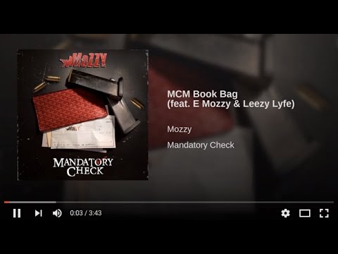 MCM Book Bag ft. E Mozzy & Leezy Lyfe