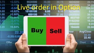 How to place order in option in Sharekhan mobile application #live order in option