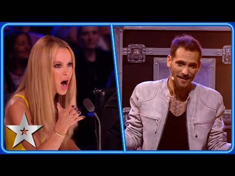 Illusionist Enzo Weyne makes Dec DISAPPEAR! | Semi-Finals | BGT 2023