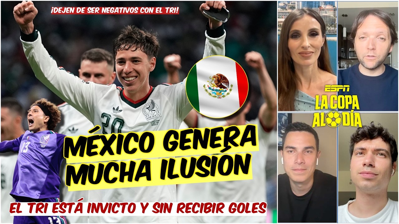 México y Aguirre ESTÁN CALLANDO BOCAS. La apuesta del VASCO está FUNCIONANDO | La Copa al Día