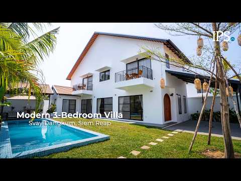 3 Bedroom Villa For Rent - Svay Dangkum, Siem Reap thumbnail