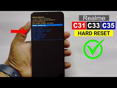 Realme C31/ C33/ C35 : Screen Unlock | Hard Reset | Forget Password Remove with Easy Trick