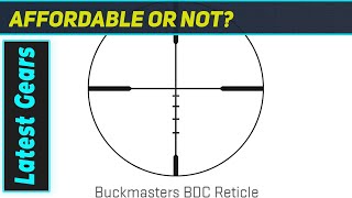 `SIG SAUER Buckmasters 3-9x40mm: Amazing Value for Every Hunter!