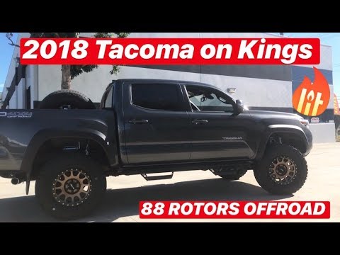 2018 Tacoma 4x4 Offroad Kings Suspension Method Race Wheels Camburg Racing UCA 33” BFG KO2’s