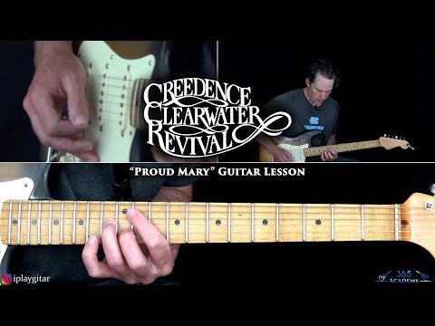 Creedence Clearwater Revival - Proud Mary Guitar Lesson