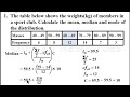 Mean Median And Mode Of Grouped Data Lesson 1