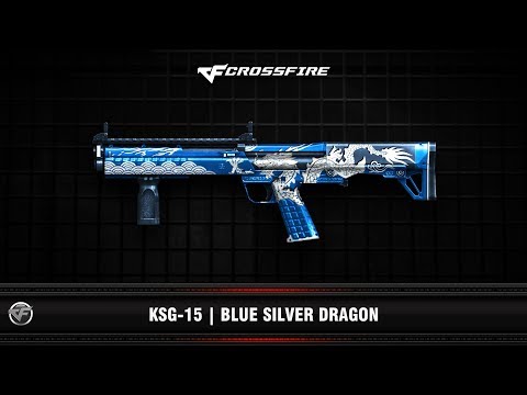 CF : KSG-15 | Blue Silver Dragon