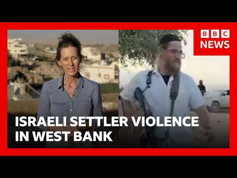 Tracking one week of Israeli settler violence in occupied West Bank | BBC News
