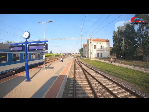 Cabview & Manevre in Gara Biharkeresztes din DA 60-1197-2 la Formarea Trenului Puspokladany - Oradea