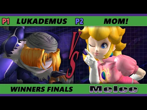 S@X 419 Winners Finals - Lukademus (Sheik) Vs. MOM! (Peach) Smash Melee SSBM