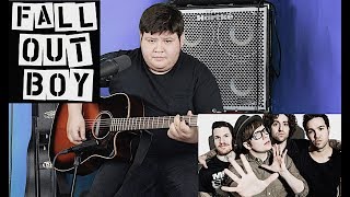 Sugar, We&#39;re Goin&#39; Down - Fall Out Boy (Vocal and guitar Cover)