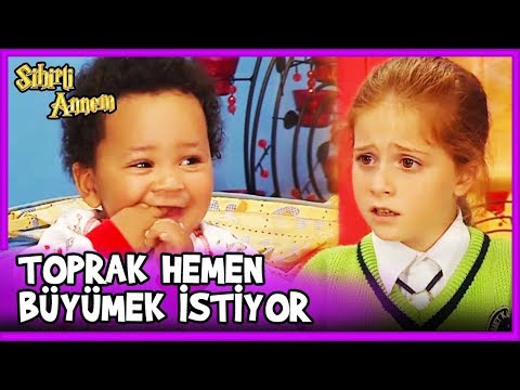 Toprak Sihirle Büyümek İçin Çilek'ten Yardım İstiyor - Sihirli Annem 70. Bölüm