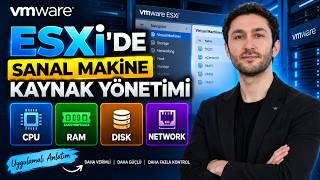 ESXi Sanal Makine Donanım ve Kaynak Yönetimi | CPU, RAM, Disk ve Network