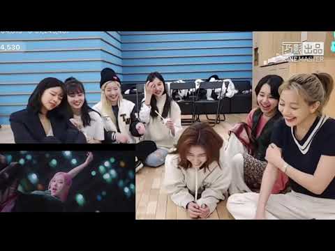 Twice Reaction To BLACKPINK -  Lovesick Girls M/V