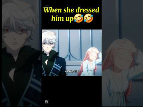 When she dressed him up 🤣 Sett x Nina-Nina the starry bride #sett #nina #anime #ninathestarrybride